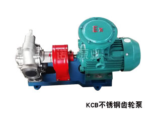 kcb300不锈钢齿轮泵