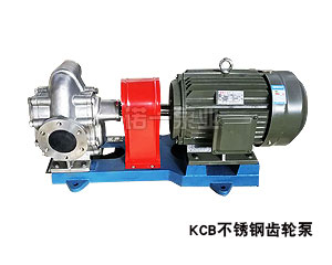 kcb200不锈钢齿轮泵